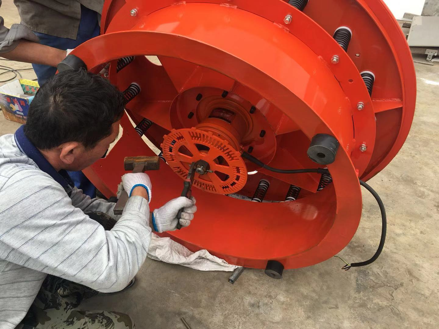 Delivery and installation site